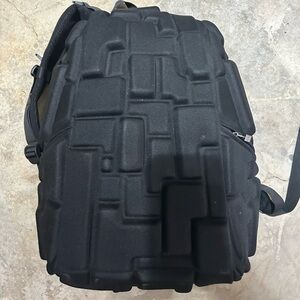 New MadPax blox Backpack Blok Black 15" Laptop Carry On Unisex Travel Bag case L